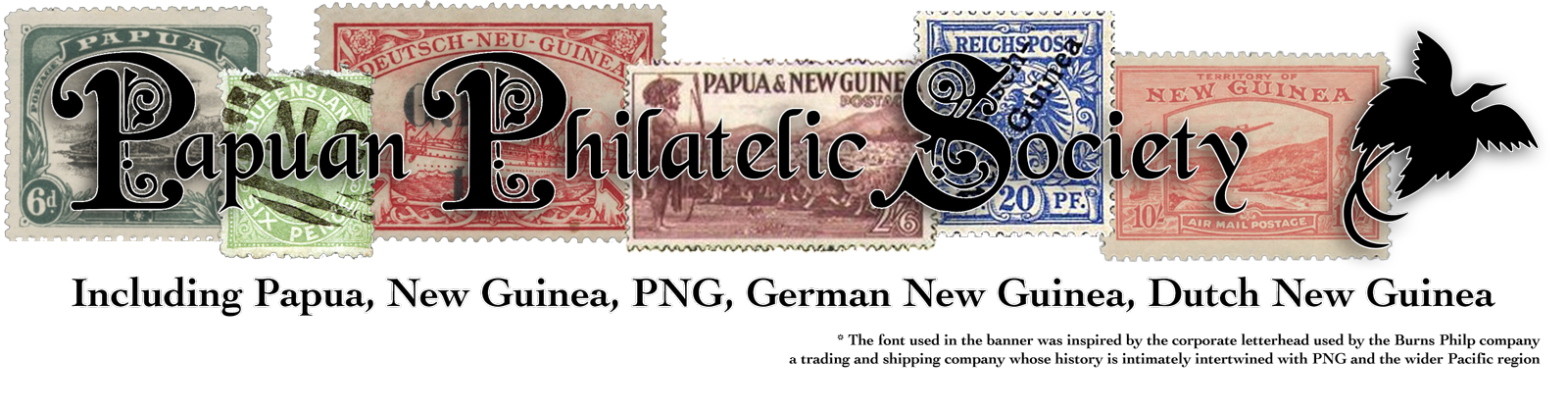 Papuan Philatelic Society Logo